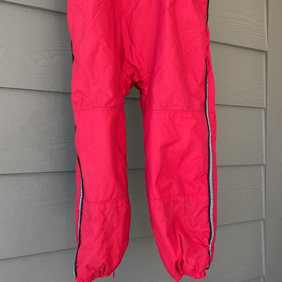 Columbia red size 4T unisex snow bib - Picture 10 of 10